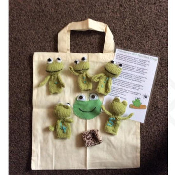 5 Little Frogs (Finger Puppet)