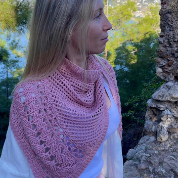 Easy Triangle Shawl