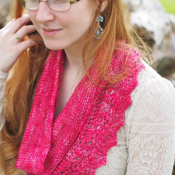 Lace and Crème Cowl