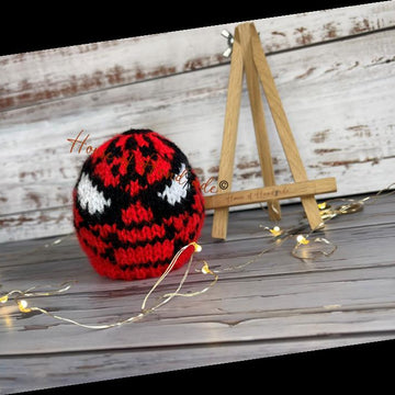 Web Shooter Chocolate Orange Cover Knitting Pattern