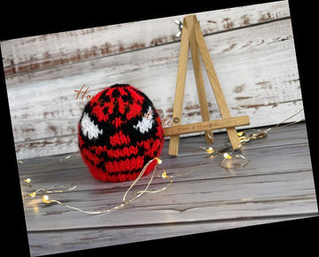 Web Shooter Chocolate Orange Cover Knitting Pattern