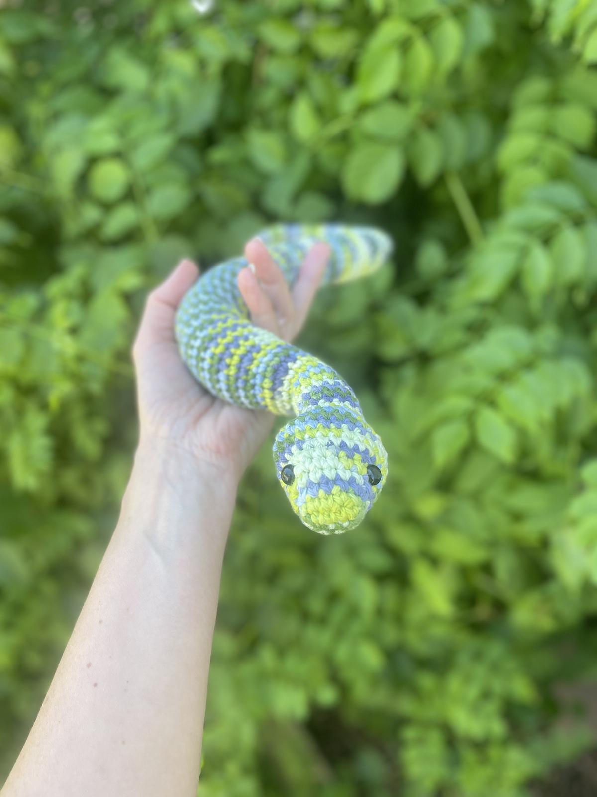 Loki the Snake Amigurumi