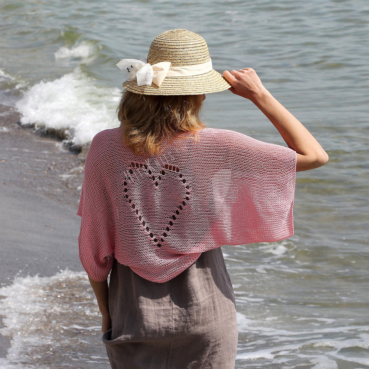 Lace Heart Summer Shrug