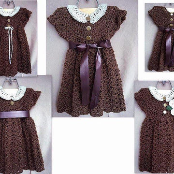 664 GIRLS Pinafore, age Newborn to 2 yrs
