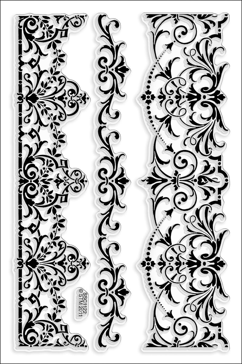 Stampendous Perfectly Clear Stamps - Elegant Borders