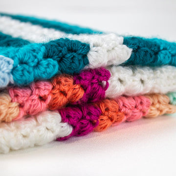Emmy Lou Sedge Stitch Crochet Blanket