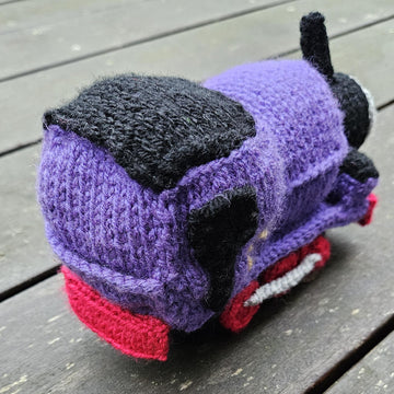 Knitted Steam Train