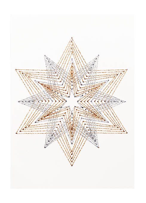 Rico Christmas Postcards Stitch Kit (6 pcs)
