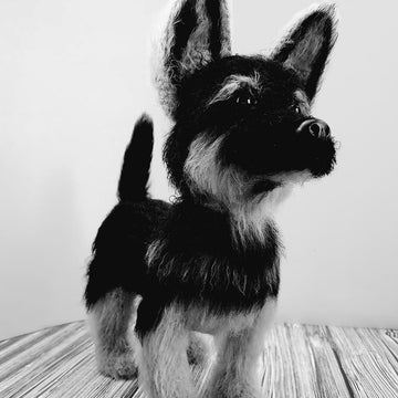 Amigurumi German Shepherd Dog Alsatian