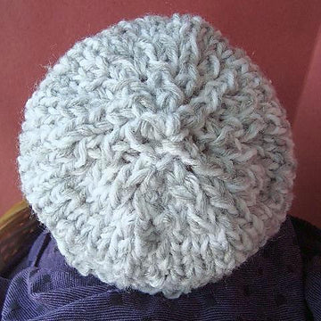 401 KNITTED NEWSBOY HAT