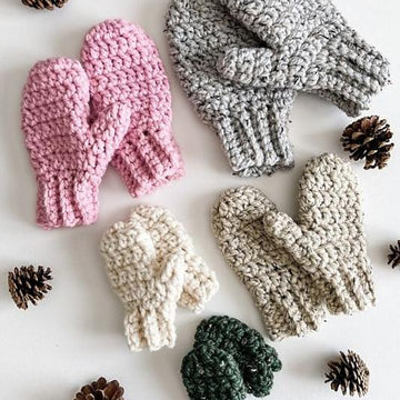 Beginner Bulky Mittens