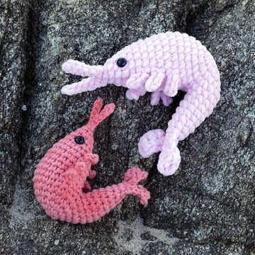 Amigurumi No-Sew Shrimp