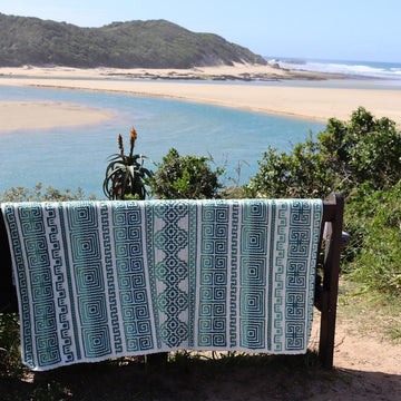 Kalimera Mosaic Crochet Blanket