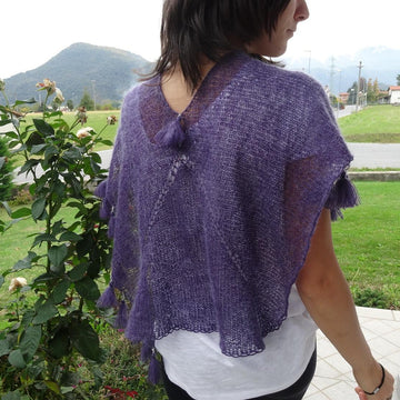 For a daughter - mini poncho