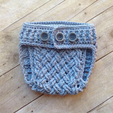 Diagonal Weave Diaper Cover