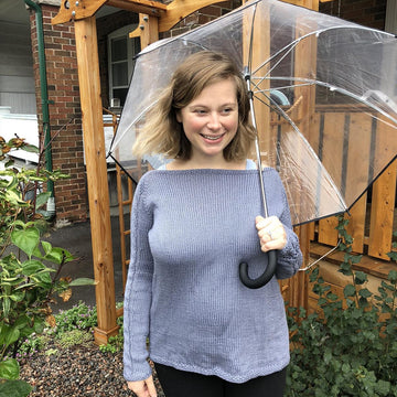 Stormy Open Back Sweater