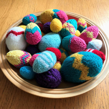 Patterned Easter Egg Decorations