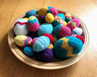 Patterned Easter Egg Decorations