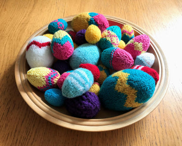 Patterned Easter Egg Decorations