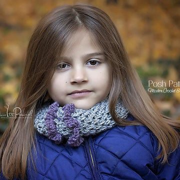 Ruffle Headband or Cowl 395