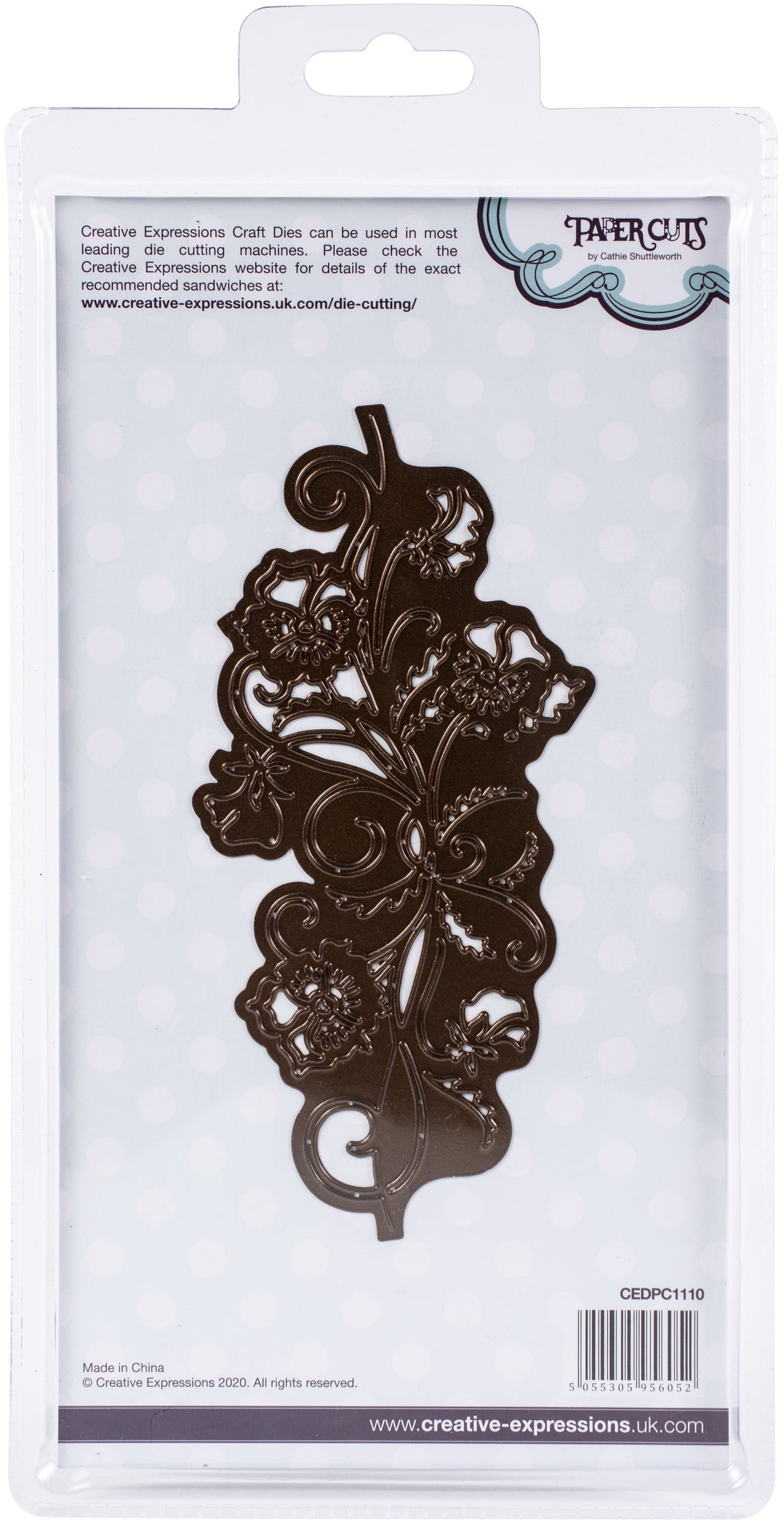 Creative Expressions Paper Cuts Edger Craft Dies - Perfect Pansy