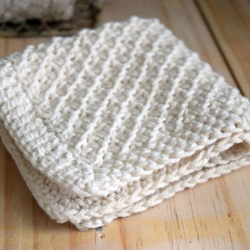 Daisy Stitch Washcloth