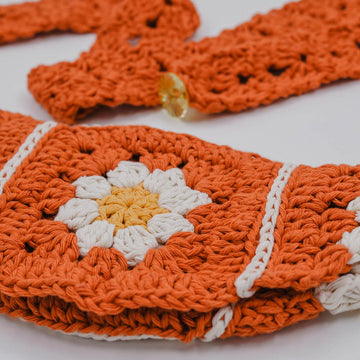 Daisy Granny Square Bum Bag