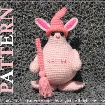 The Pink Rabbit Monster Witch