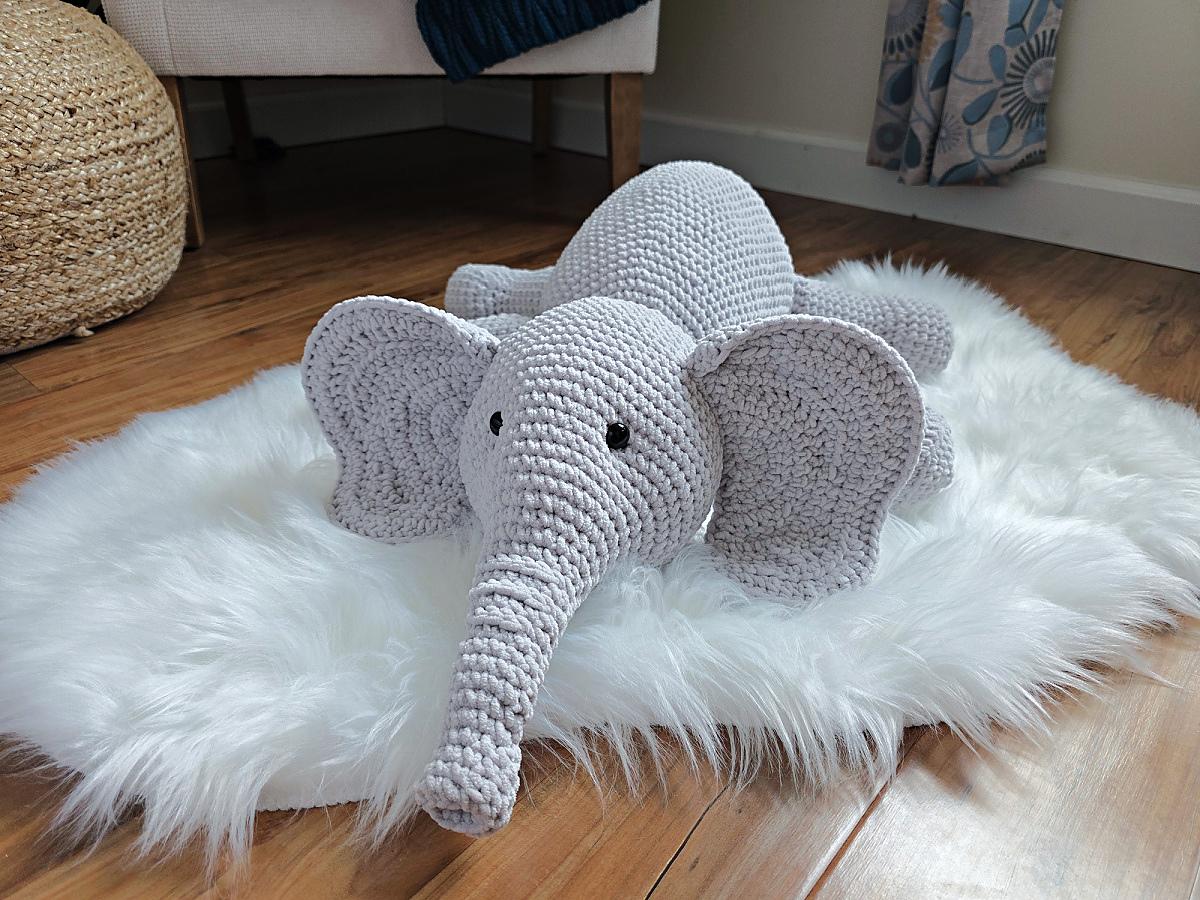 Eloise the Crochet Elephant
