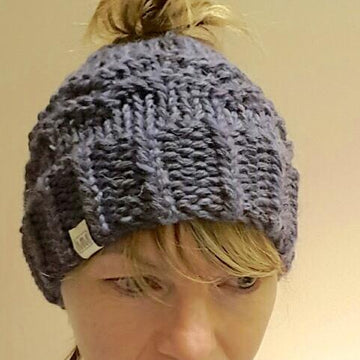 Megan's Messy Bun Hat