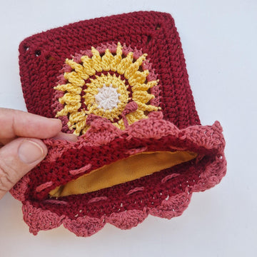 Celestial coin purse with lining