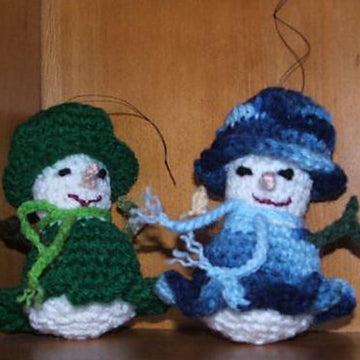 Snowwoman Ornament-4 1/2"
