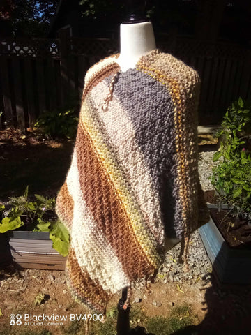 Wild Island Classic Poncho Plus Scarf