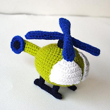 Helicopter Crochet Pattern, Helicopter Amigurumi