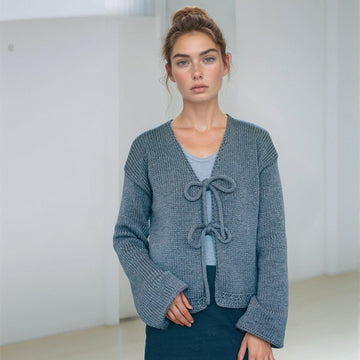 V-neck cardi Sentro pattern