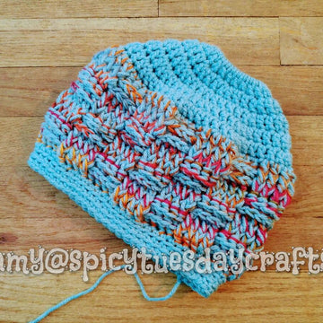 Basketcase Messy Bun Beanie