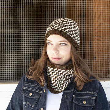 Murrine Hat and Cowl