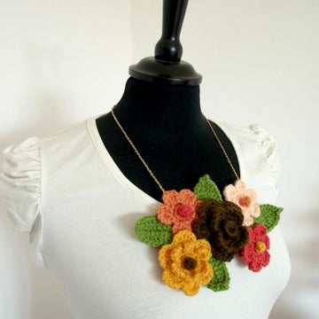 Bouquet Flower Necklace