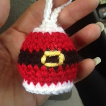 Santa Belly EOS Holder Pattern