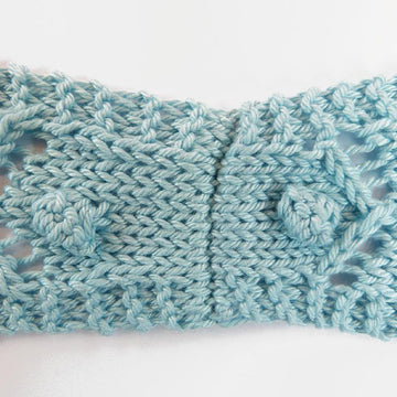 Chevron and Bobble Headband