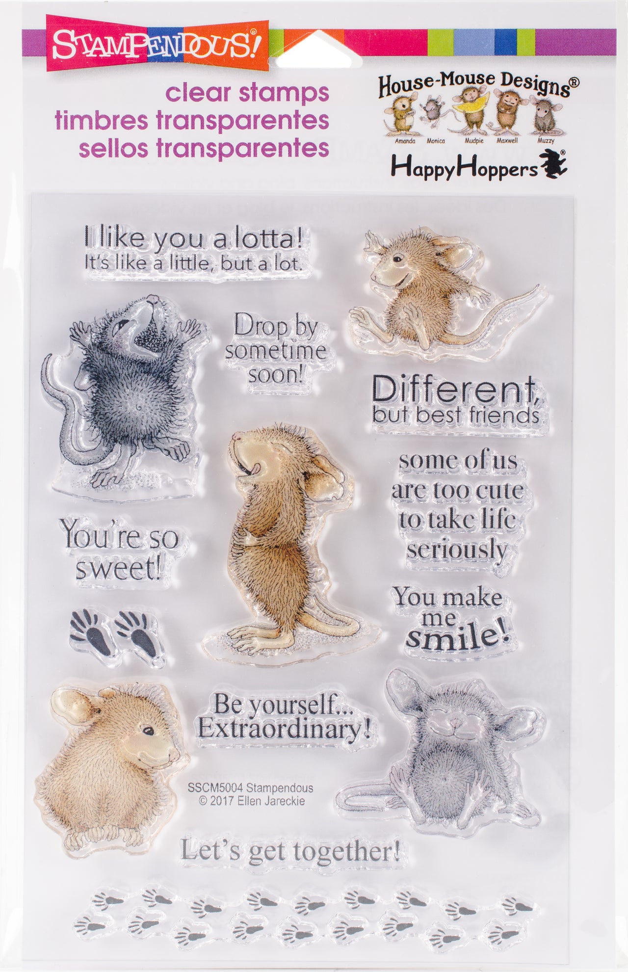 Stampendous Perfectly Clear Stamps - Home So Sweet