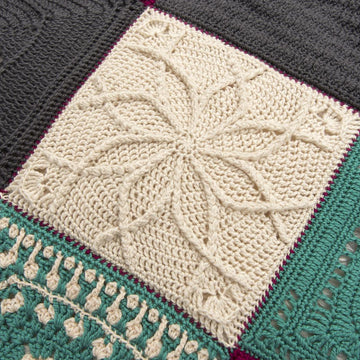 Winter Snowflake Square