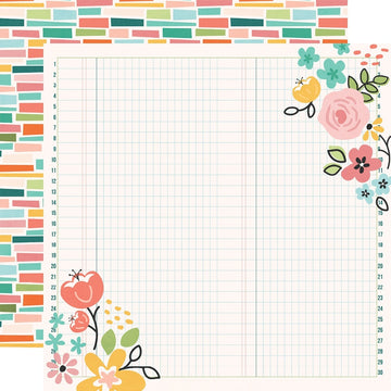 Simple Stories Hey, Crafty Girl Double-Sided Cardstock 12"X12" 25/Pkg - Create Beauty