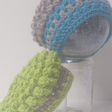 PopCorn stitch Slouch Hat