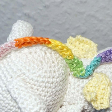 Häkelanleitung Pferd Rainbow