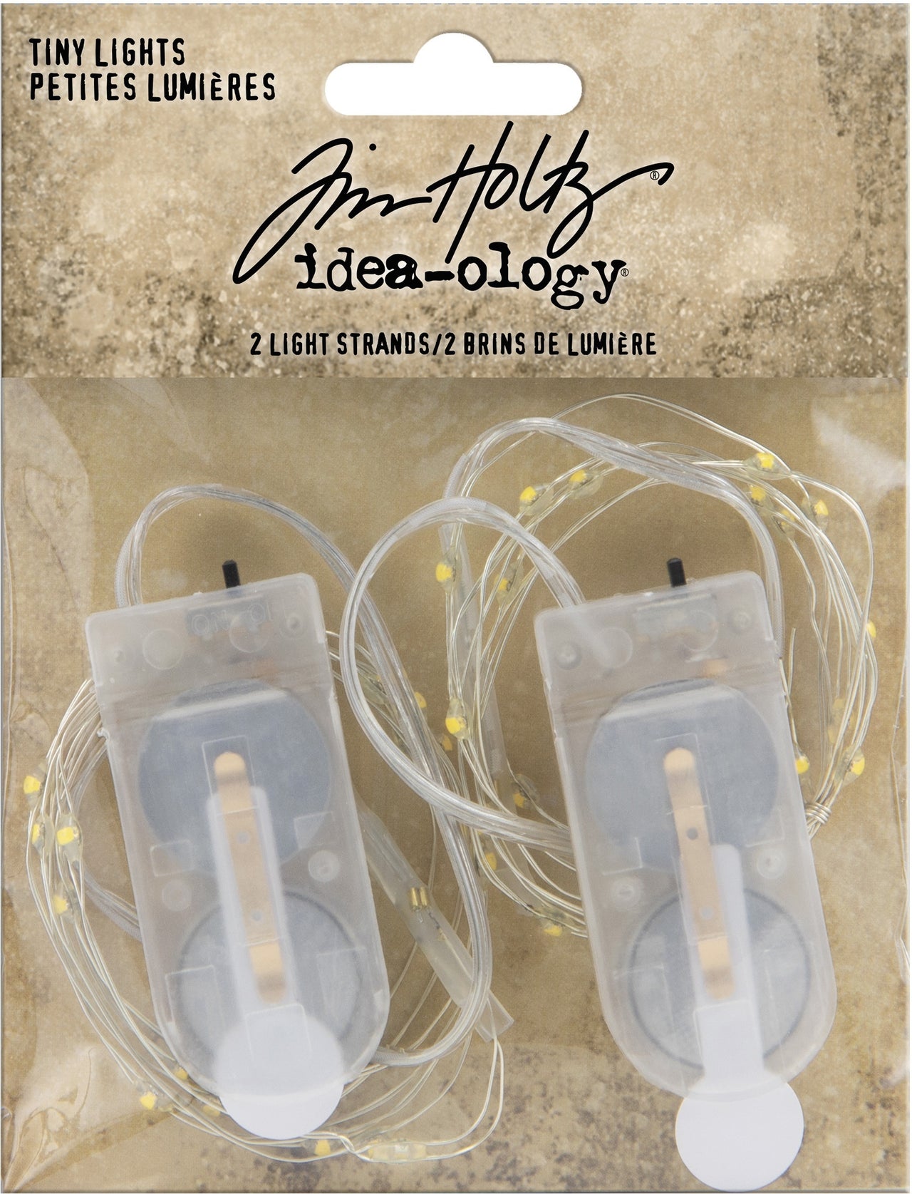 Advantus Idea-Ology Battery Operated Wire Light Strands 2/Pkg - Tiny Lights