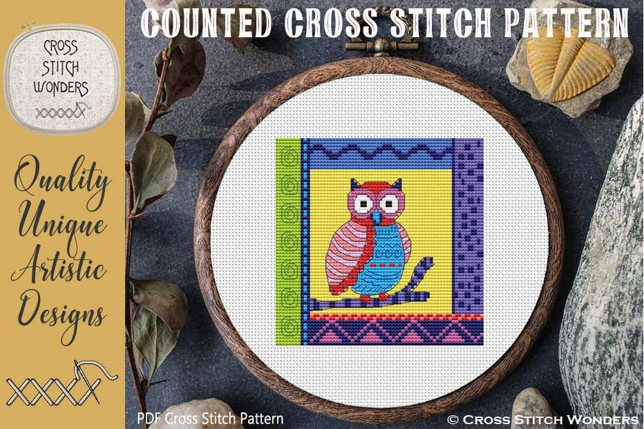 Crazy Patch Owl 12