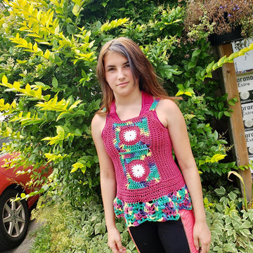 Not Your Grannys Square Top