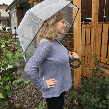 Stormy Open Back Sweater