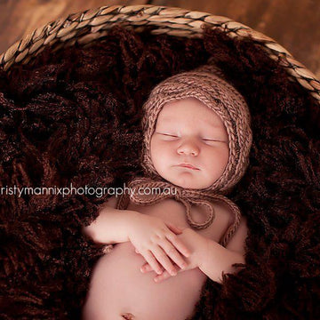 #16 Knitted cable pixie hat